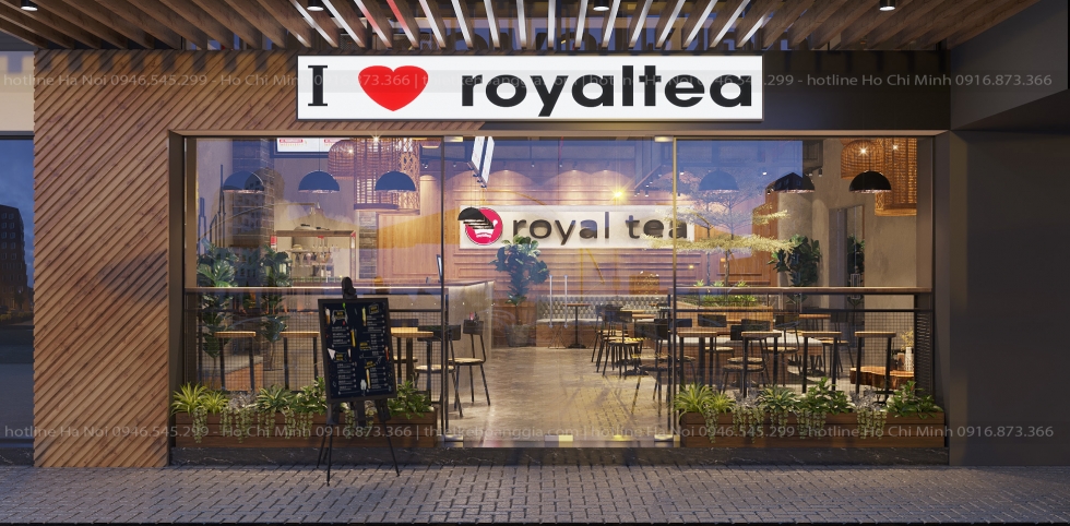 thiet ke quan tra sua royaltea anh nam 2